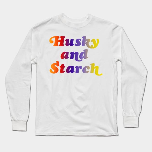 Husky and Starch - The Benny Hill Show Sketch Long Sleeve T-Shirt by darklordpug